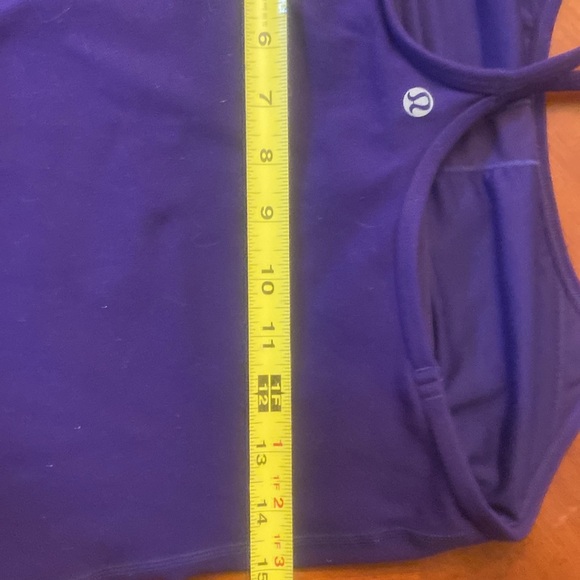Lululemon Women’s Racerback Tank Top Purple MEDIUM - Picture 3 of 7